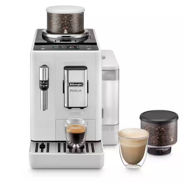 Máquina de Café Delonghi Automática Rivelia Branco