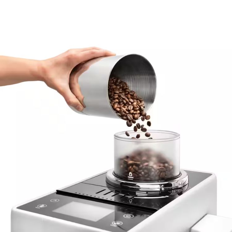 De'Longhi Rivelia Vollautomatischer Kaffeevollautomat Weiß