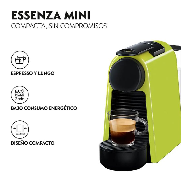 Máquina de Café Delonghi Nespresso Essenza Mini Verde