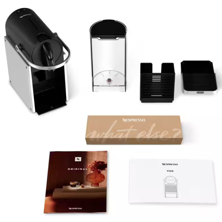 Kaffeemaschine De'Longhi Nespresso Pixie Grau
