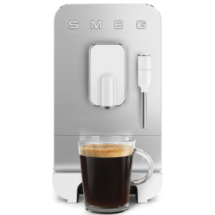 Máquina de Café Smeg Automática Collezione c/ Cappuccinador Branco