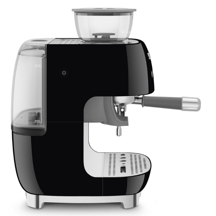 Máquina de Café Smeg Espresso Anni 50 c/ Moinho Preto
