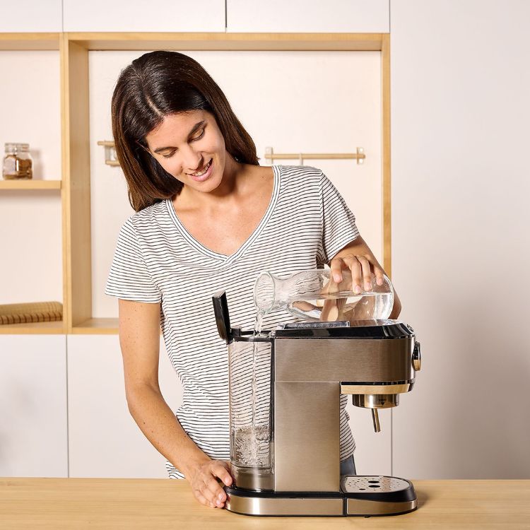 Máquina de Café Solac Expresso CE4520 Cinzento