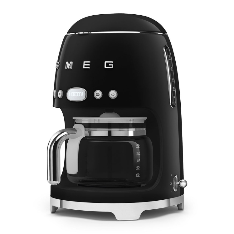 Máquina de Café de Filtro Smeg Anni 50 Preto