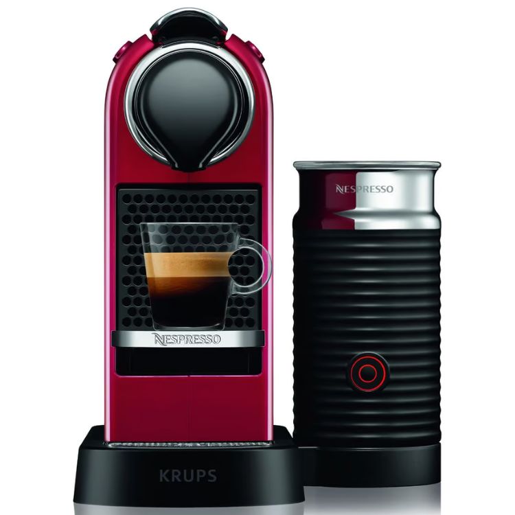 Máquina de Café Krups Nespresso Citiz & Milk 1700W Vermelho