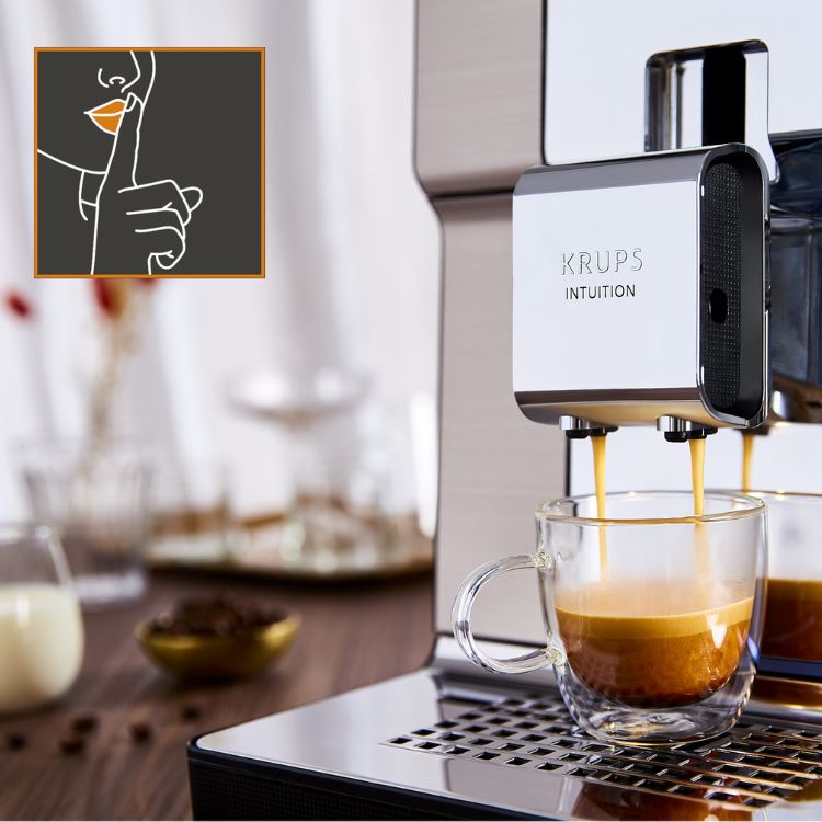 Máquina de Café Krups Automática Intuition Experience EA877 1550W