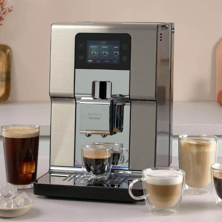 Máquina de Café Krups Automática Intuition Experience EA877 1550W