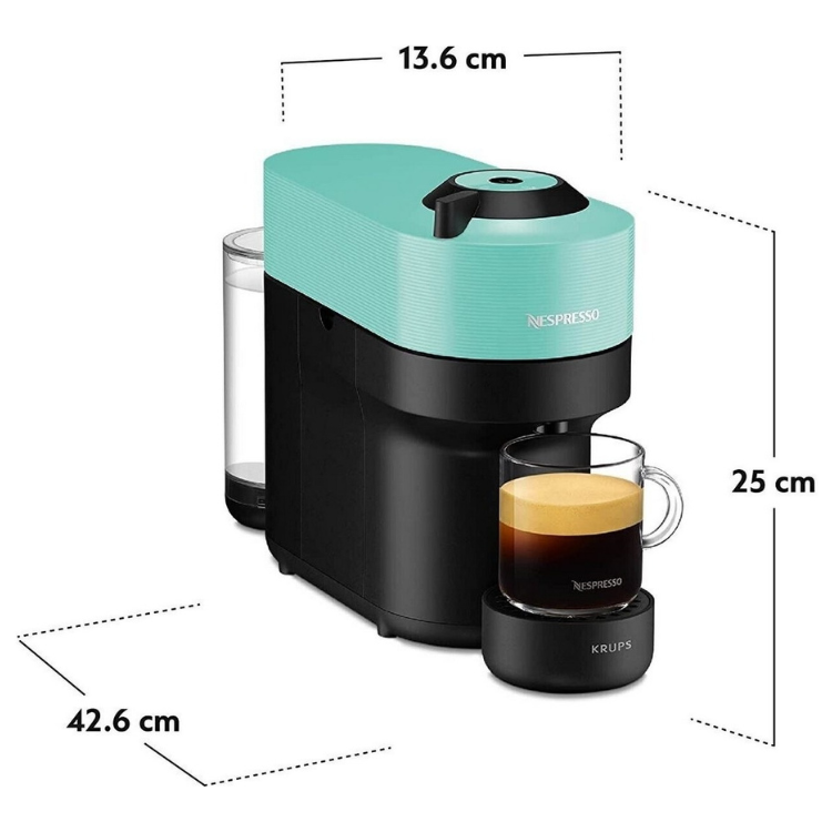 Máquina de Café Krups Nespresso Vertuo Pop Verde