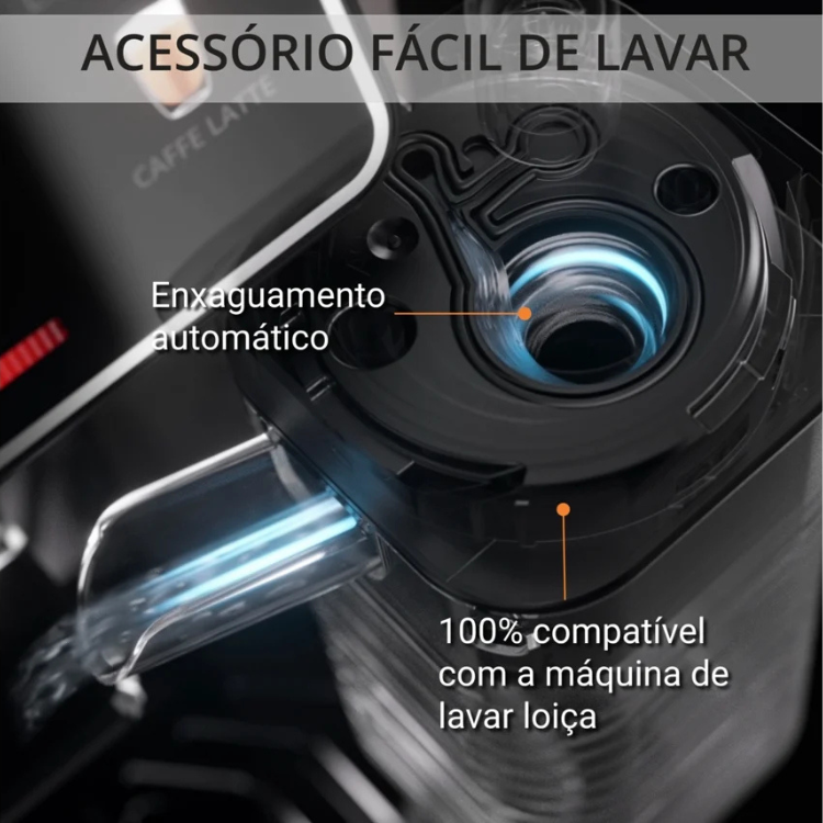 Krups Kaffeemaschine Automatisch Sensation Milk EA912910 Schwarz