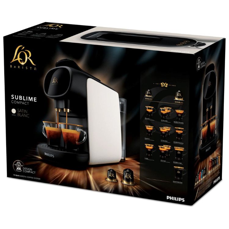 Máquina de Café Philips Sublime LM9012/00 L'OR Barista 1450W Branco