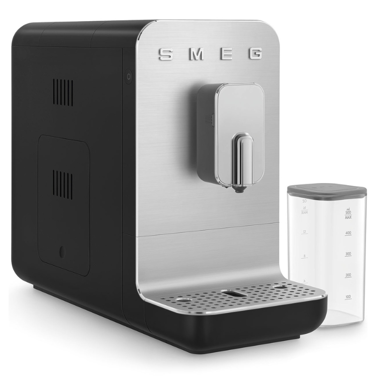 Smeg Automatische Kaffeemaschine Collezione mit Milchsystem Schwarz