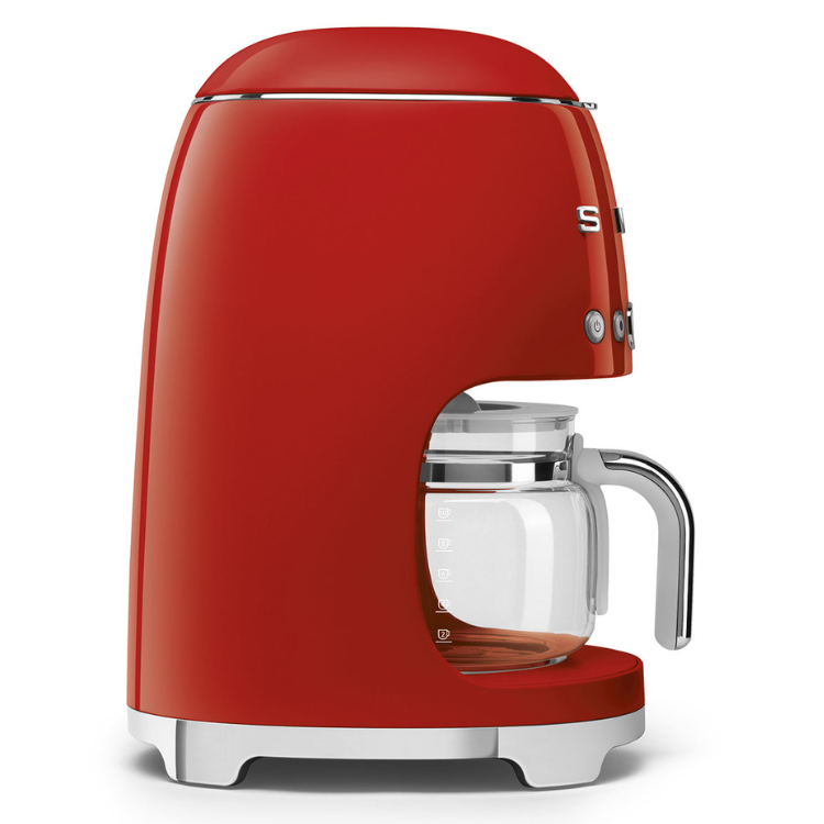 Máquina de Café de Filtro Smeg Anni 50 Vermelho