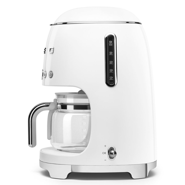 Máquina de Café de Filtro Smeg Anni 50 Branco