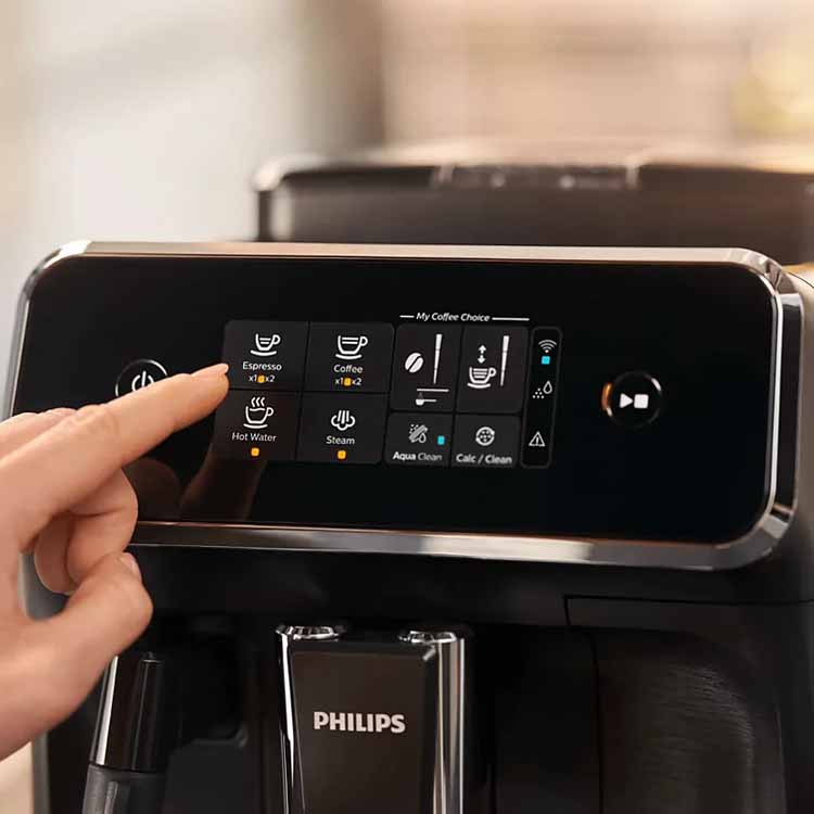 Máquina de Café Philips Automática Expresso Série 2200 Connected Preto