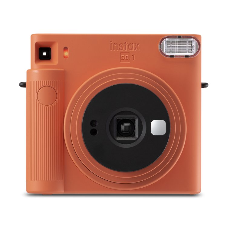 Fujifilm Instax SQ1 orange instant camera