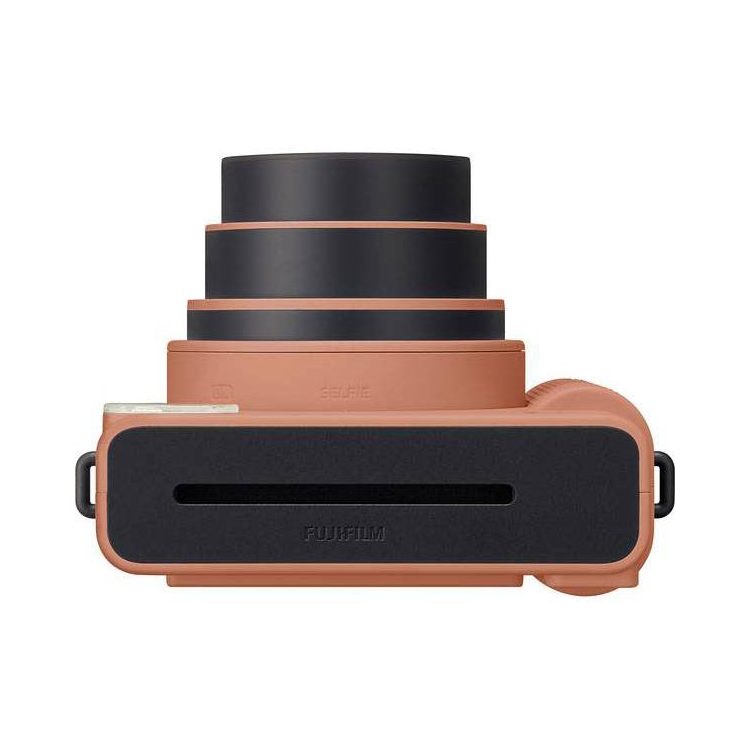 Fujifilm Instax SQ1 instant camera, orange and black.