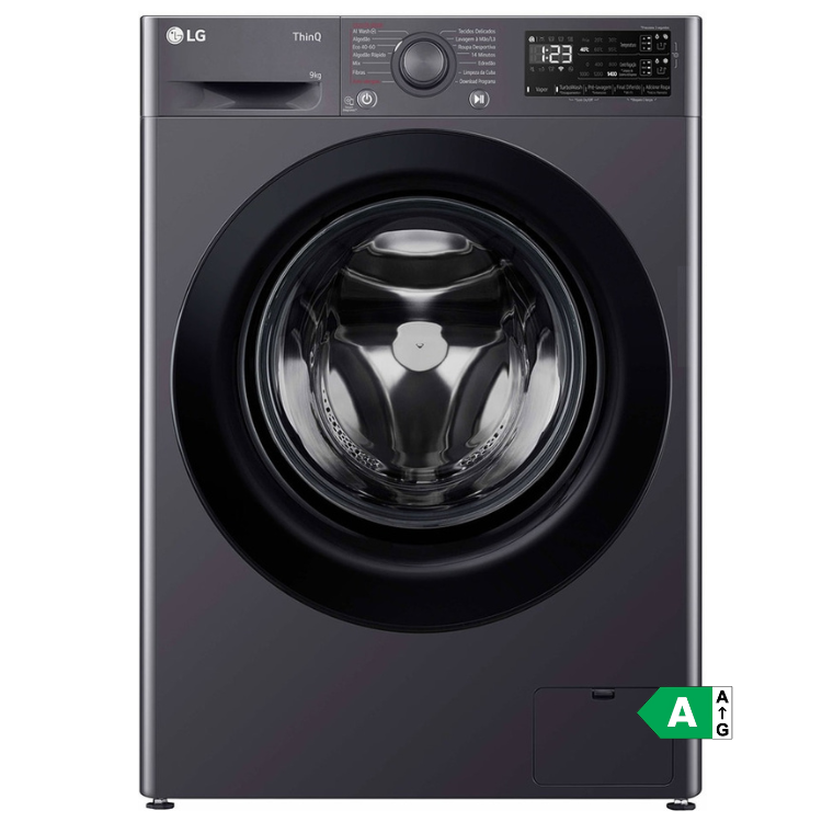LG F4WR359S6M Waschmaschine 9kg 1400U/Min Klasse A Schwarz