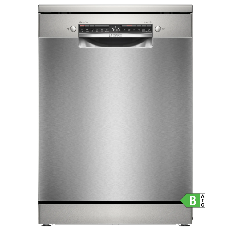Máquina de Lavar Loiça Bosch Serie 4 SMS4EMI06E 14 Conjuntos Inox