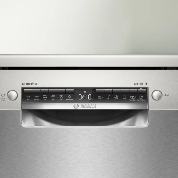Máquina de Lavar Loiça Bosch Serie 4 SMS4EMI06E 14 Conjuntos Inox