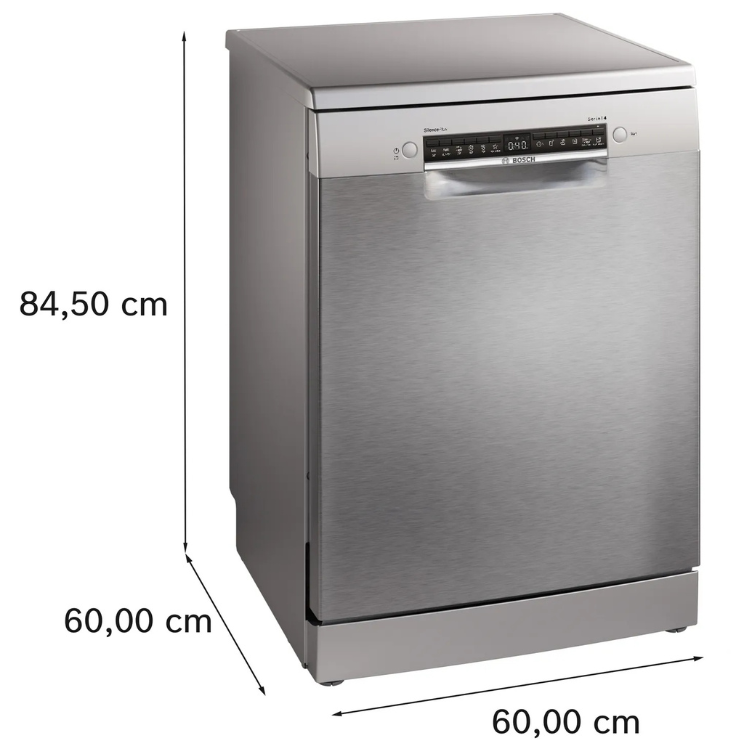 Máquina de Lavar Loiça Bosch Serie 4 SMS4EMI06E 14 Conjuntos Inox