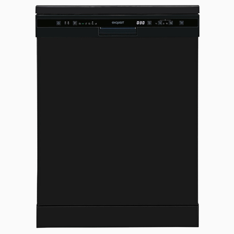 Máquina de Lavar Loiça Exquisit GSP6312-030D 12 Conjuntos Preto - Novo/Ligeiro Dano