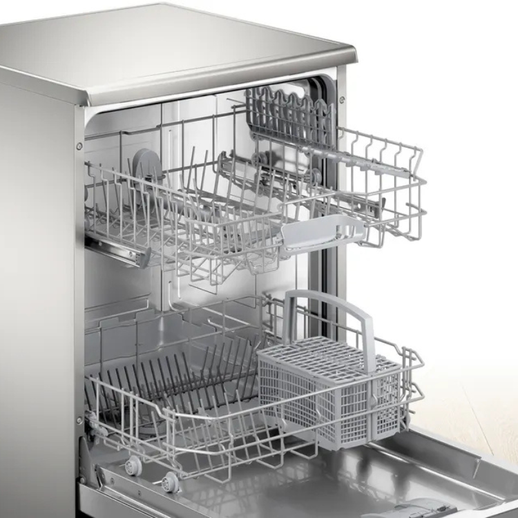 Máquina de Lavar Loiça Bosch Serie 2 SMS25AI05E 12 Conjuntos Inox - Usado Grade A+