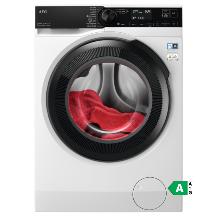 Máquina de Lavar Roupa AEG LFR7314O4C 10Kg 1400RPM Classe A Branco