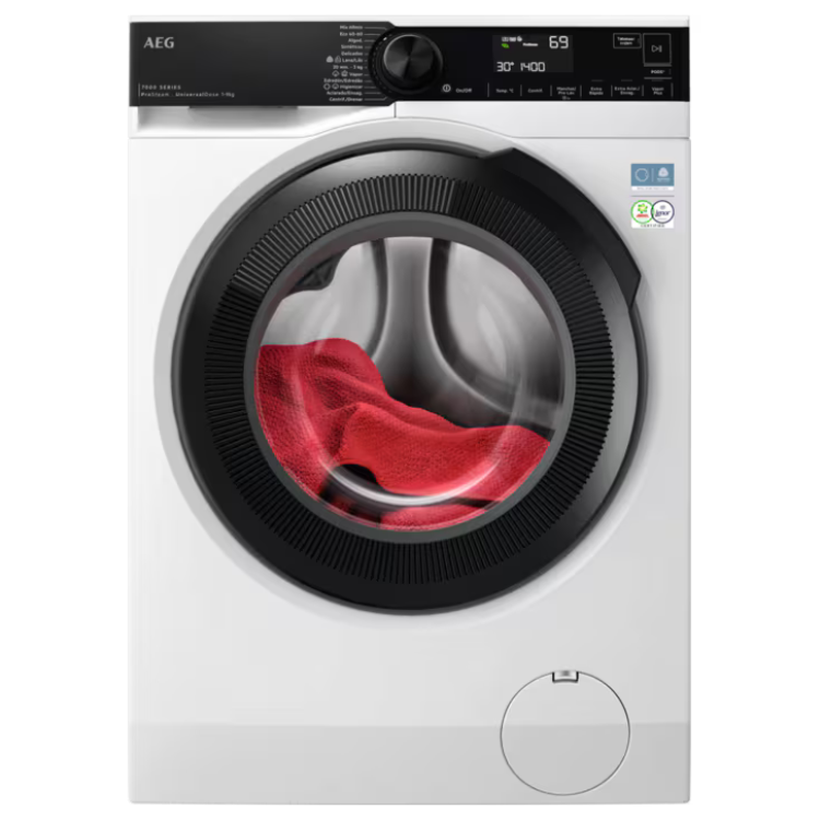 Máquina de Lavar Roupa AEG LFR7394O4V 9Kg 1400RPM Classe A Branco