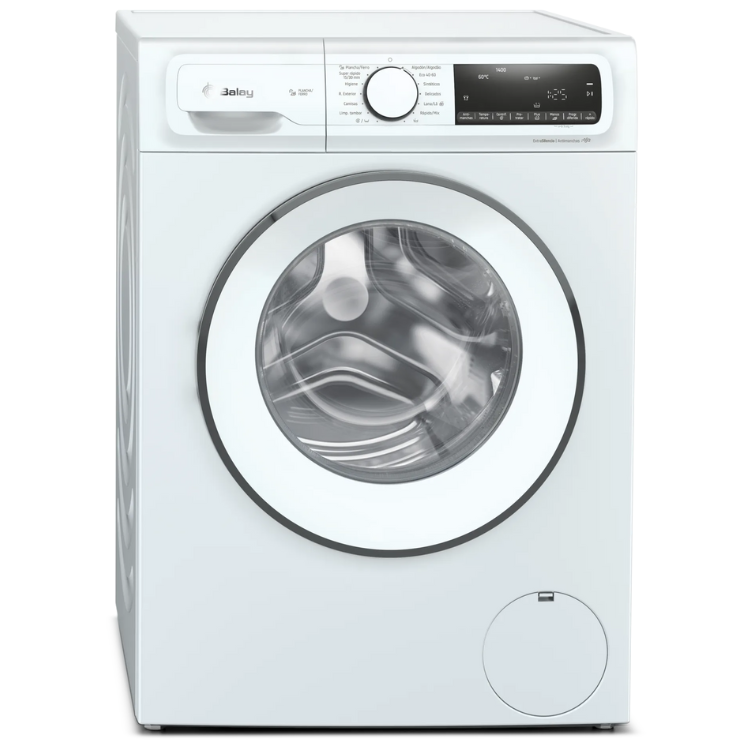Balay 3TS395BS white washing machine,  front loader, digital display, 9kg capacity.