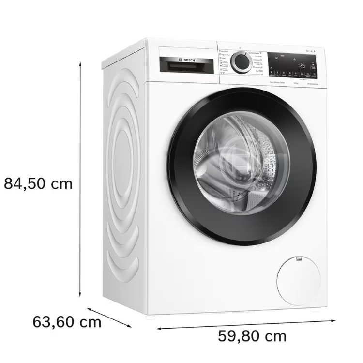 Waschmaschine Bosch Serie 6 WGG256Z0ES 10kg 1600U/min Klasse A Weiß