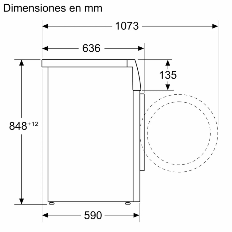 Waschmaschine Bosch Serie 6 WGG256Z0ES 10kg 1600U/min Klasse A Weiß