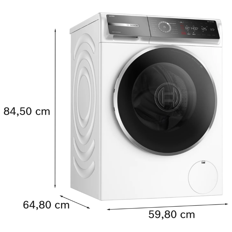 Máquina de Lavar Roupa Bosch Serie 6 WUU28T68ES 9Kg 1400RPM Classe A Branco - Artigo de Exposição
