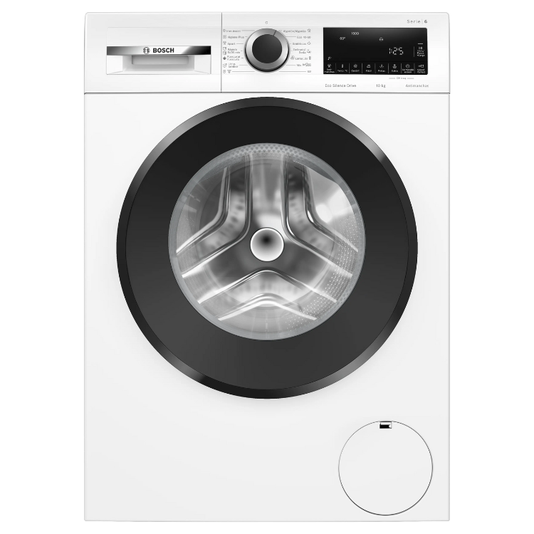 Máquina de Lavar Roupa Bosch Serie 6 WGG256Z1ES 10Kg 1600RPM Classe A Branco