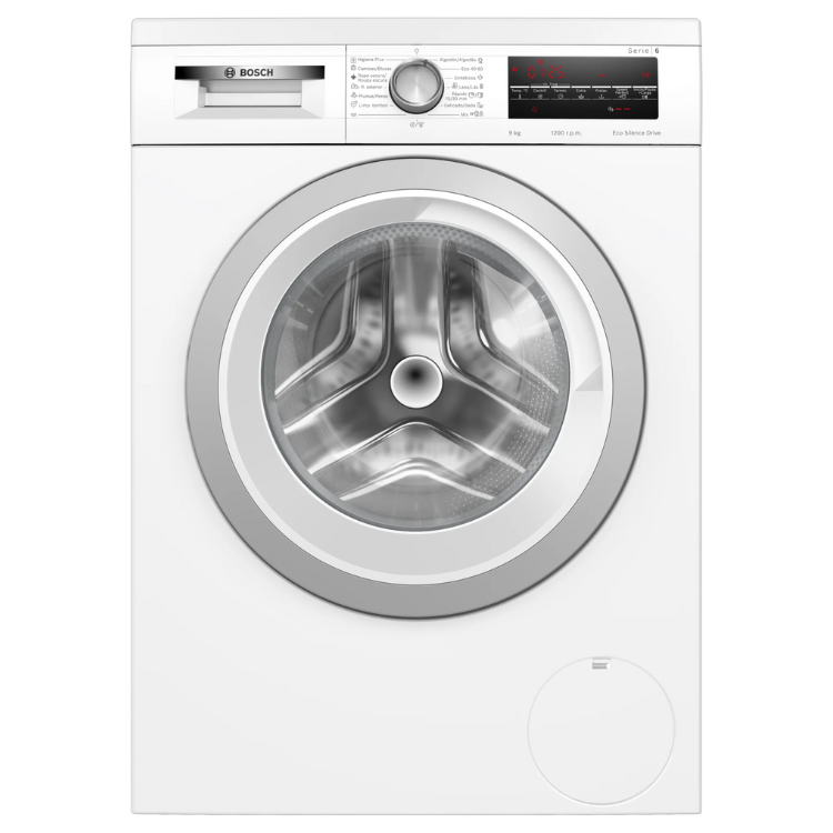 Máquina de Lavar Roupa Bosch Serie 6 WUU24T65ES 9Kg 1200RPM Classe A Branco