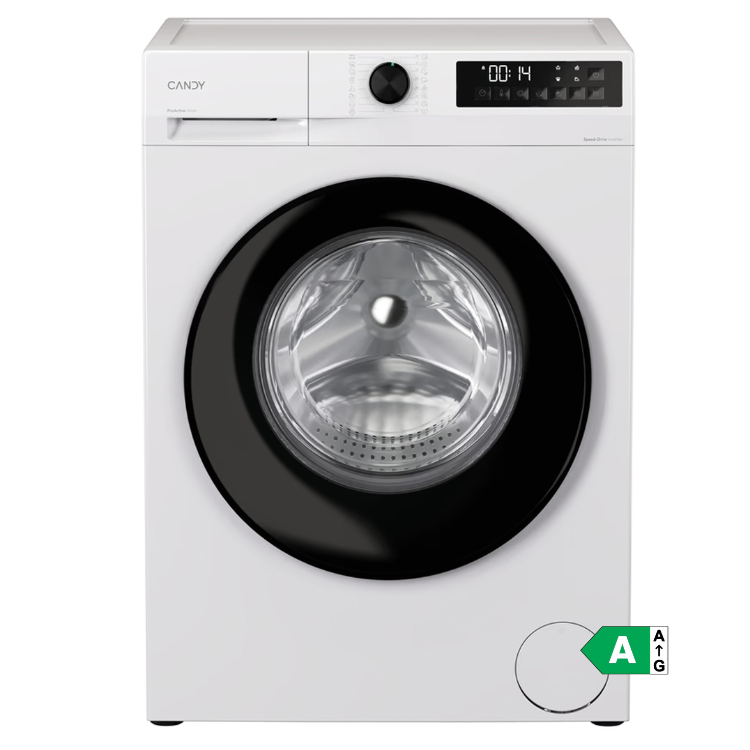 Máquina de Lavar Roupa Candy GD4105S 10Kg 1400RPM Classe A Branco