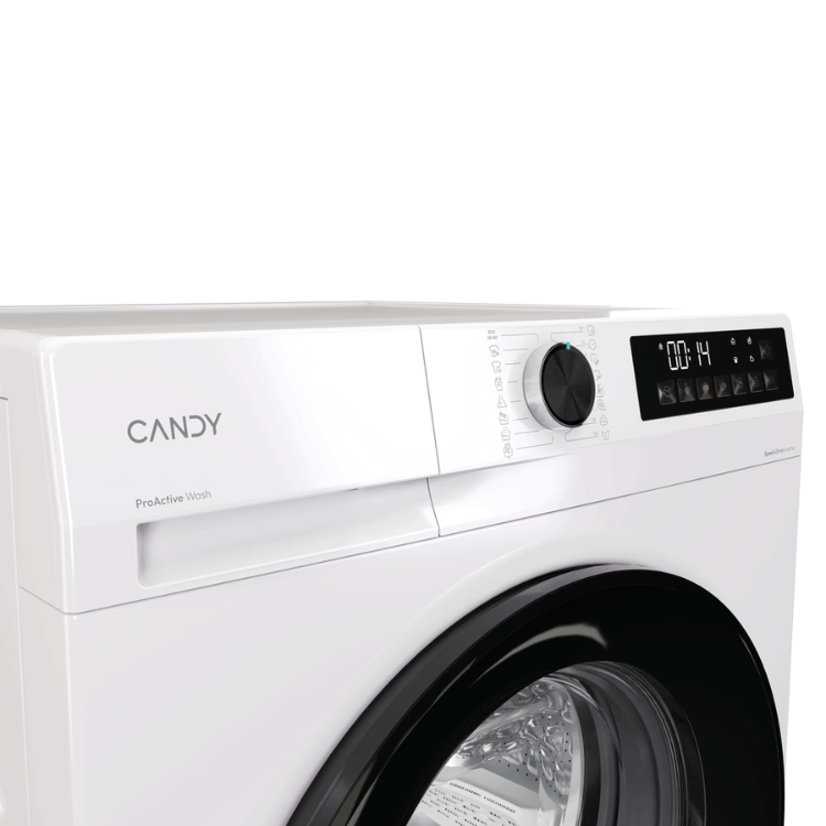 Máquina de Lavar Roupa Candy GD49B8-S 9Kg 1400RPM Classe A Branco