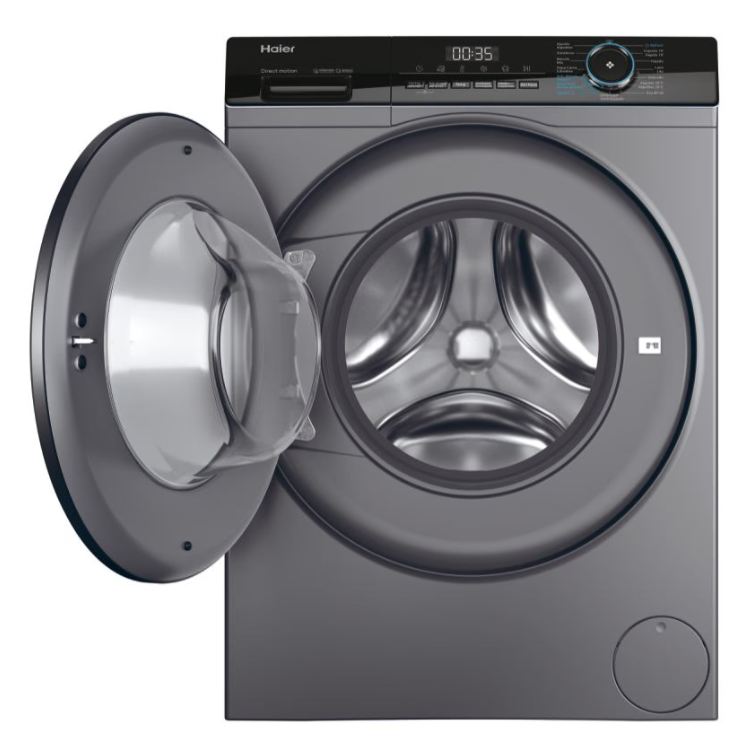 Máquina de Lavar Roupa Haier HW90-B14939S8-IB 9Kg 1400RPM Classe A Branco