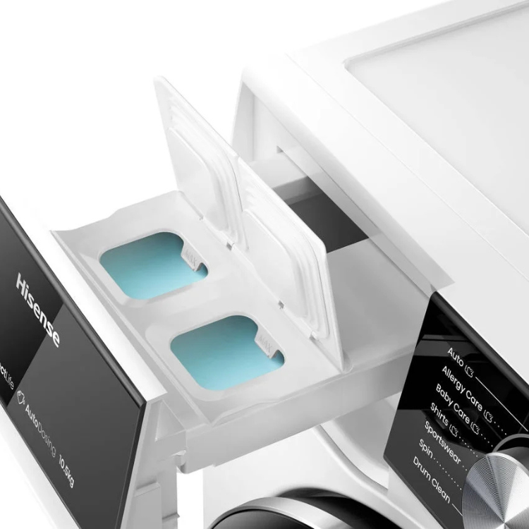Hisense WF5S1045BW Waschmaschine 10 kg 1400 U/min Klasse A Weiß