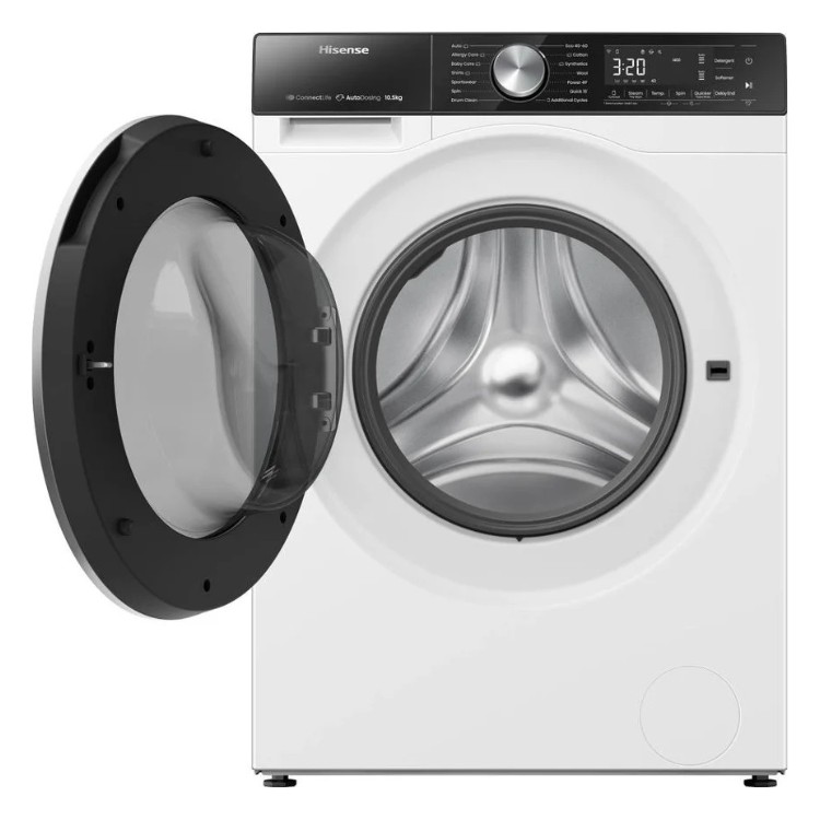 Hisense WF5S1045BW Waschmaschine 10 kg 1400 U/min Klasse A Weiß