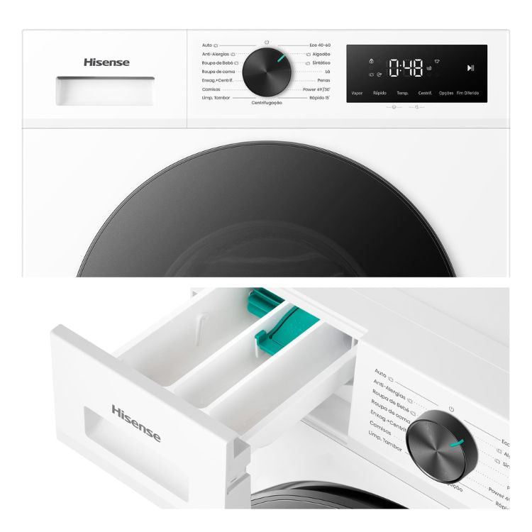 Máquina de Lavar Roupa Hisense WF1I7022BWJ2 7Kg 1200RPM Classe A Branco