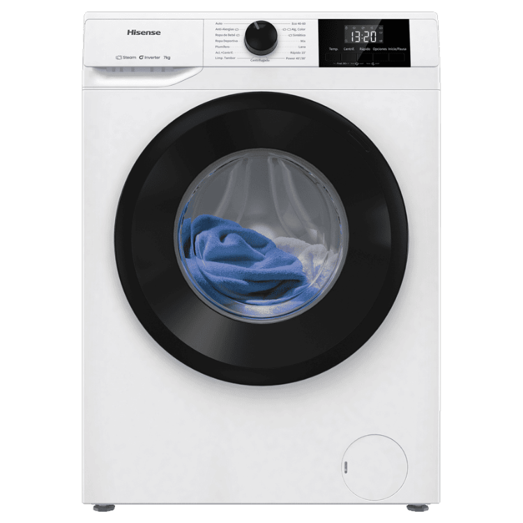Hisense WF1G7021BW Waschmaschine 7kg 1200 U/Min. Klasse B Weiß