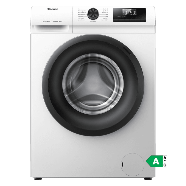 Hisense WF1Q8041BW Waschmaschine 8 kg 1400 U/min Klasse A Weiß