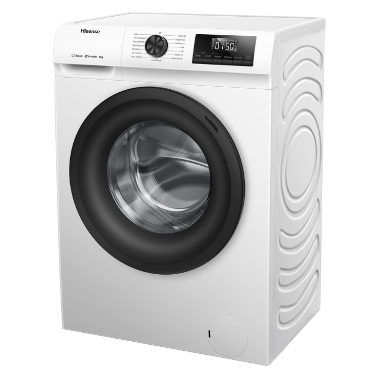 Hisense WF1Q8041BW Waschmaschine 8 kg 1400 U/min Klasse A Weiß