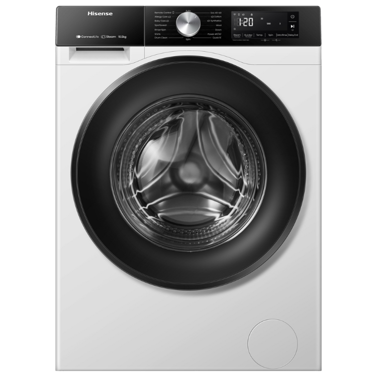 Hisense WF3S1043BW1 Waschmaschine 10kg 1400U/min Energieeffizienzklasse A Weiß