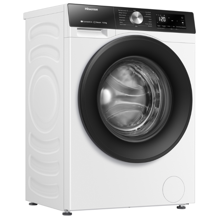 Máquina de Lavar Roupa Hisense WF3S1043BW1 10Kg 1400RPM Classe A Branco