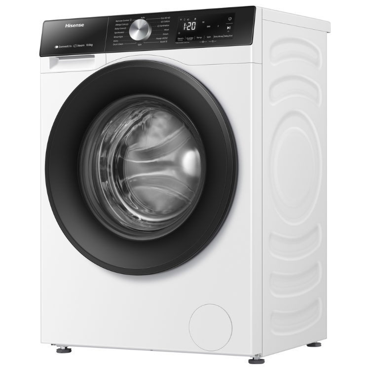 Máquina de Lavar Roupa Hisense WF3S1043BW1 10Kg 1400RPM Classe A Branco