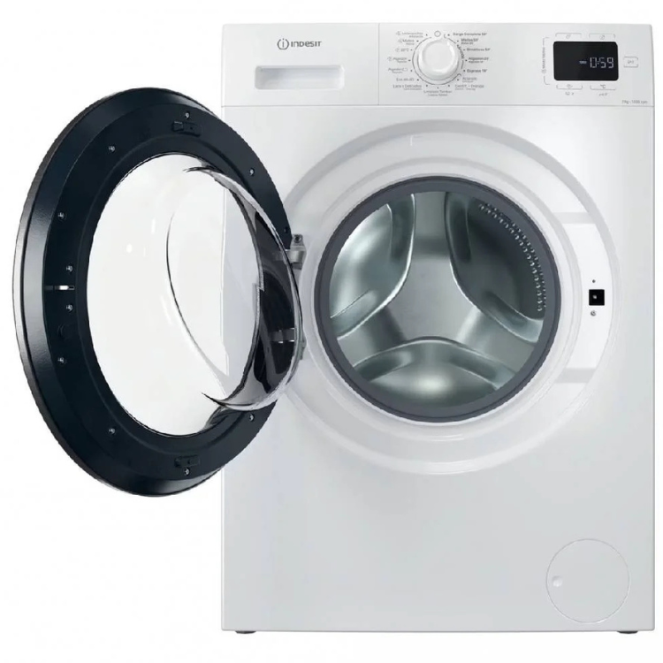 Máquina de Lavar Roupa Indesit IM760SMYTIMESPT 7Kg 1000RPM Classe A Branco