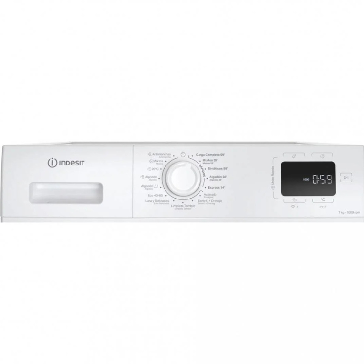 Máquina de Lavar Roupa Indesit IM760SMYTIMESPT 7Kg 1000RPM Classe A Branco
