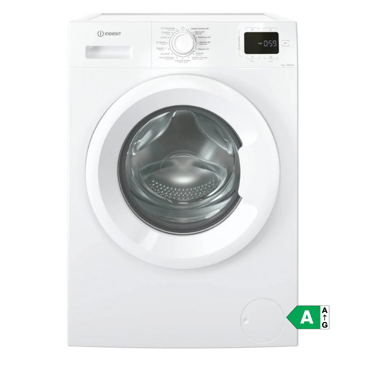 Indesit Waschmaschine IM762MYTIMESPT 7 kg 1200 U/min Klasse A Weiß
