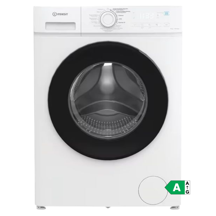 Indesit Waschmaschine IMA864BMYTIMESP 8kg 1400U/Min Klasse A Weiß